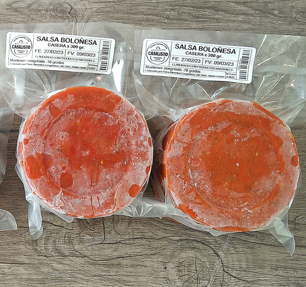 SALSA BOLOÑESA X 300 GR.
